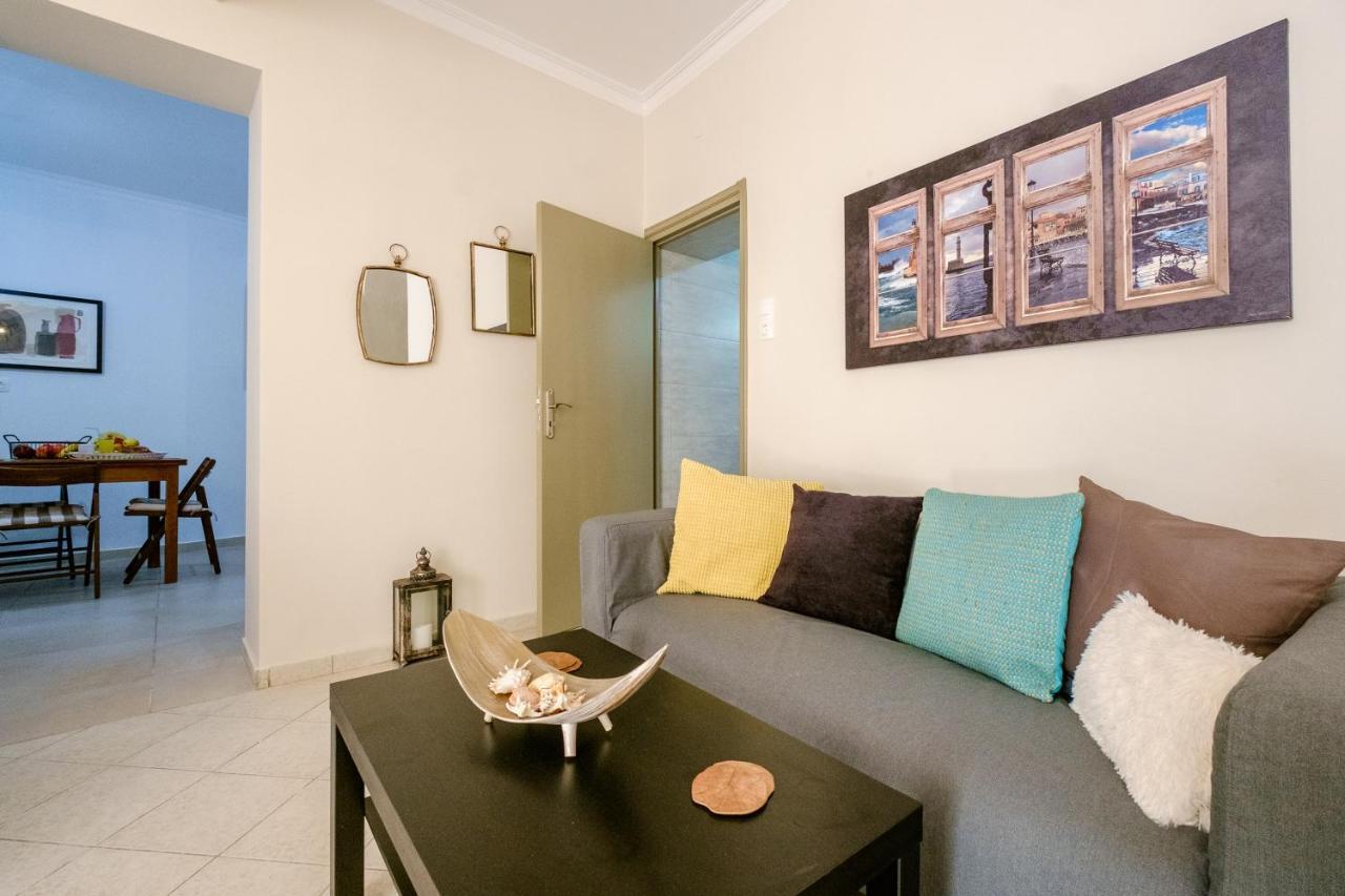 חאניה Home With Courtyard In Beating Heart Of Old Town! מראה חיצוני תמונה
